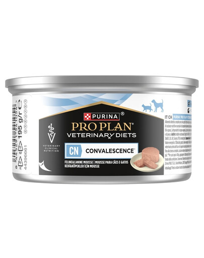 PURINA PRO PLAN Veterinary Diets Canine & Feline CN Convalescence aliments humides pour chiens et chats en convalescence 6x195g