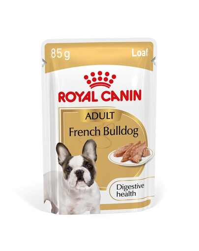 ROYAL CANIN French Bulldog Loaf 12x85g nourriture humide, pâté pour chiens adultes de race bulldog français