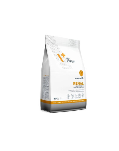 VET EXPERT Veterinary Diet Cat Renal pâtée pour chats nécessitant un soutien de la fonction rénale 400 g