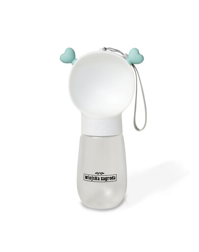 WIEJSKA ZAGRODA Bouteille avec bol à eau pour chien 350 ml