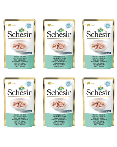 SCHESIR Thon avec dorade 6x50g