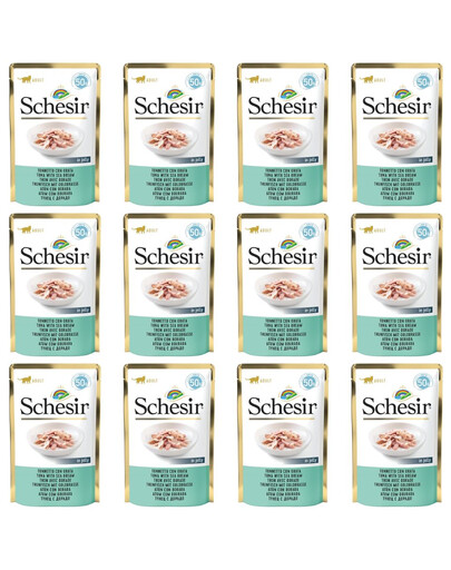 SCHESIR Thon avec dorade 12x50g