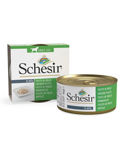 SCHESIR Filets de poulet en gelée 6 x 150 g