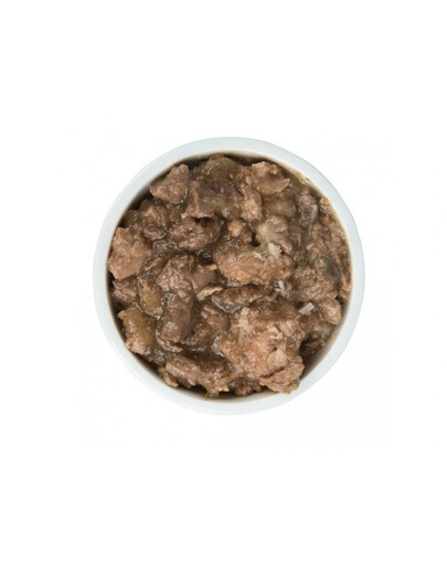 FITMIN Purity Adult Chicken with Liver poulet foie nourriture humide pour chiens 400 g