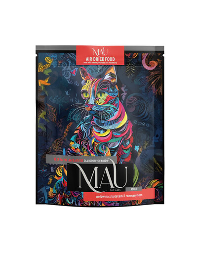 MAU Viande de bœuf aux patates douces et au romarin – croquettes pour chat 700 g