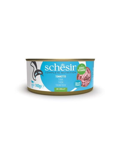 SCHESIR Aliment complémentaire au thon pour chats 140g