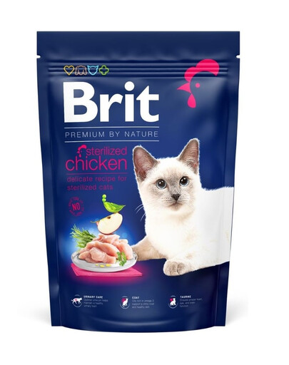 Cat Premium by Nature Sterilised chicken 800 g