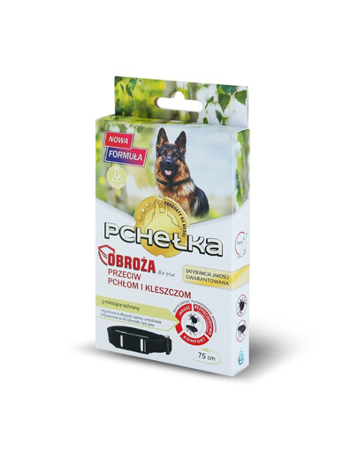 PCHEŁKA Collier contre les ectoparasites pour chien 75 cm