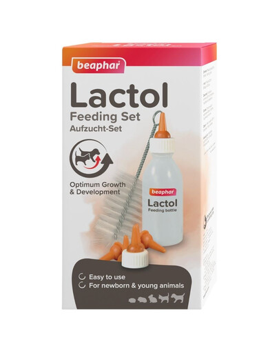BEAPHAR Lactol Feeding Set zestaw do karmienia dla nowo narodzonych zwierząt