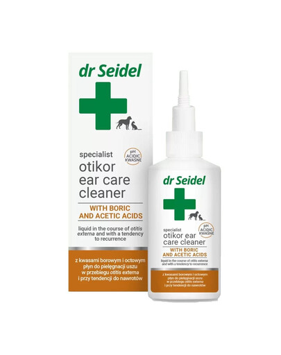 DR SEIDEL Otikor Płyn do pielęgnacji uszu 75ml