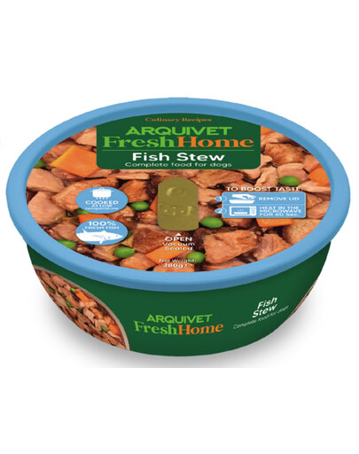 ARQUIVET Fresh Home gulasz rybny z tuńczykiem 280 g monobiałkowa mokra karma dla psów