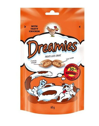 DREAMIES avec poulet 60g