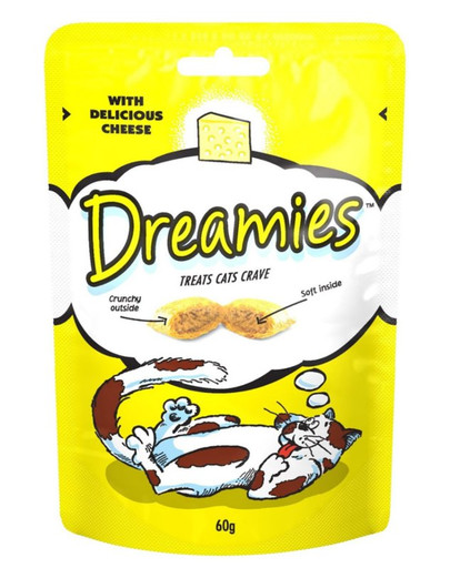 DREAMIES Dreamies avec fromage 60g