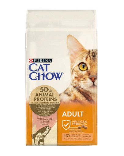 PURINA Cat Chow Adult saumon et thon 15 kg