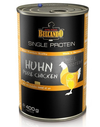 BELCANDO Single Protéin 400 g Pâtée Monoprotéine Poulet