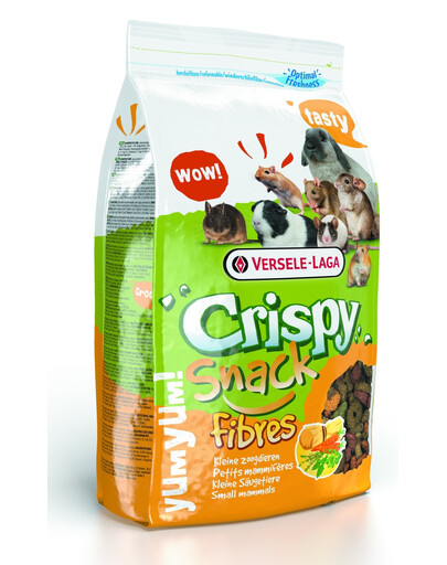 VERSELE-LAGA Crispy Snack Fibres pour lapins, cobayes, chinchillas & octodons 1,75 kg
