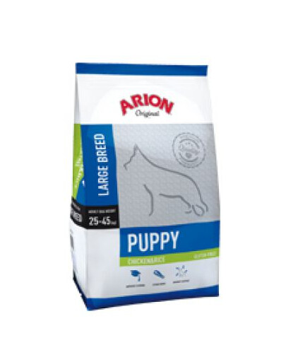 ARION Original Puppy Large Chicken & Rice - Poulet & riz pour chiots de grandes races - 3 kg