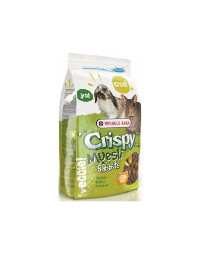 VERSELE-LAGA Crispy Muesli Rabbits 20kg Mélange pour lapins miniatures