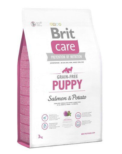 BRIT Care Grain-Free Puppy Salmon & Potato 3 kg
