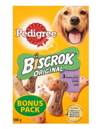 PEDIGREE Multi Biscrok biscuit pour chiens 500g