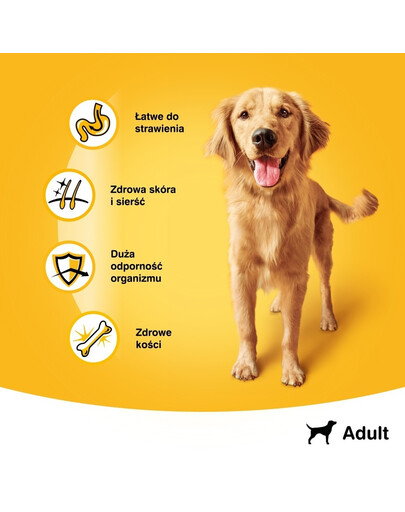PEDIGREE z wołowiną, kawałki w galaretce 100g
