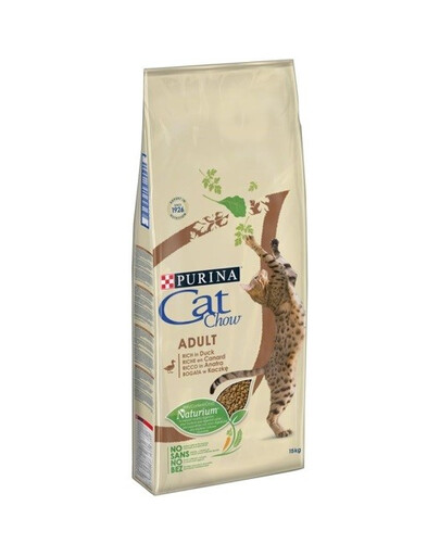 PURINA Cat Chow Adult canard 15 kg