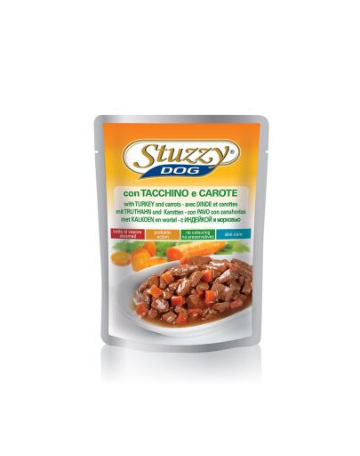 STUZZY Turkey With Carrots - Avec dinde et carottes en sauce 100G