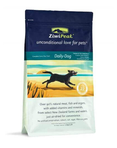ZIWIPEAK Croquettes pour chien à la vénaison et au poisson 0,454kg