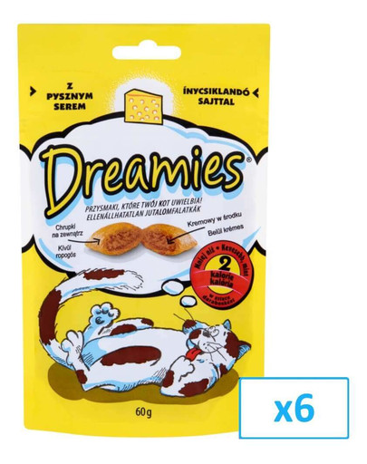 DREAMIES avec fromage 6x 60g