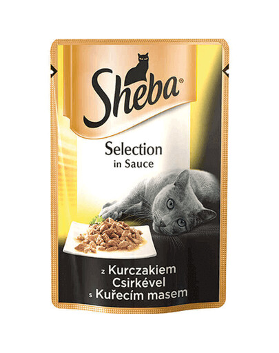 SHEBA Sélection en sauce avec poulet