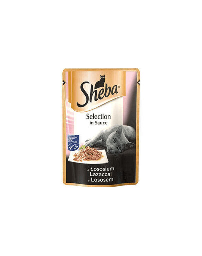 Sélection SHEBA en sauce au saumon