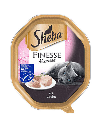 SHEBA Saumon en mousse veloutée