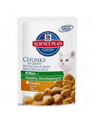HILL'S Science Plan Feline Kitten Chicken 85g au poulet