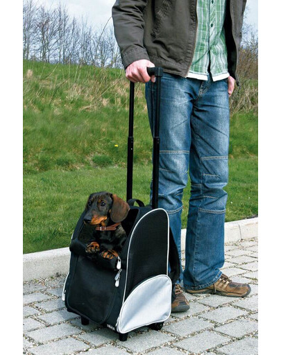 TRIXIE Sac de transport à roulettes pour chien "Tbag" - 36 × 50 × 27 cm