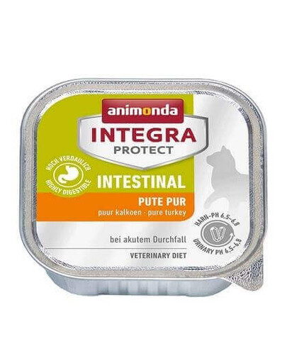 ANIMONDA Integra Protect Intestinal - Dinde 100 g pour les chats souffrant d'insuffisance gastro-intestinale