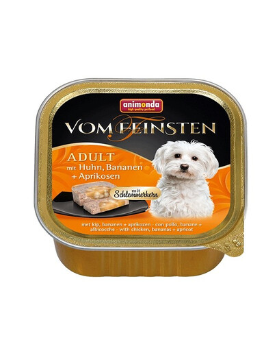 ANIMONDA Vom Feinsten Poulet, banane et carottes 150g