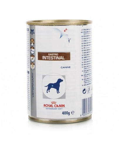 ROYAL CANIN Dog gastro intestinal - nourriture humide pour chiens souffrant de troubles gastro-intestinaux - 6 x 400 g