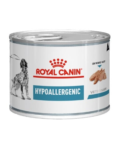 ROYAL CANIN Dog Hypoallergenic 6 x 200 g aliments humides pour chiens adultes présentant des réactions alimentaires indésirables