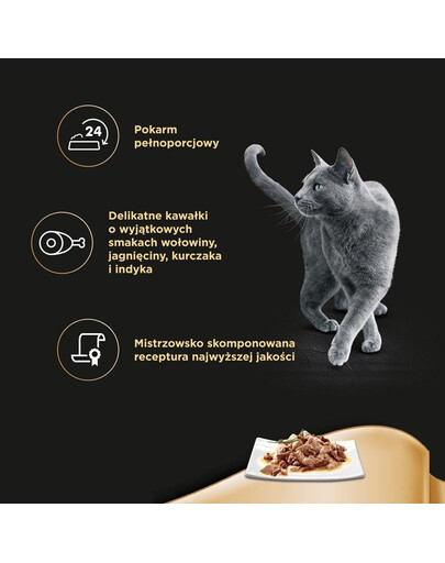 SHEBA Selection in Sauce Soczyste Smaki 24 x 85g