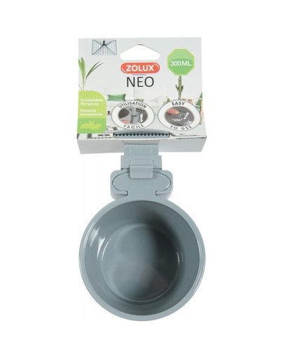 ZOLUX Bol en plastique Neo A suspendre 9.5 cm 300 ml