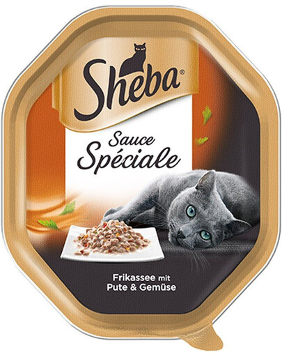 SHEBA beignets de dinde aux légumes 22 x 85g