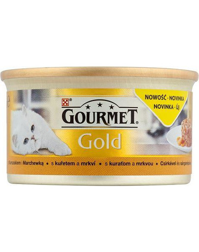 GOURMET Gold Savoury Cake Chicken and Carrot 85 g poulet et carotte