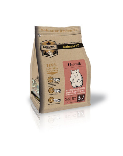 NATURAL-VIT Korona Natury Mélange complet pour hamsters 750 g