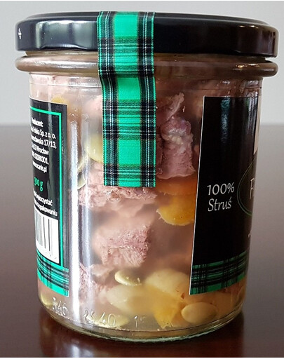 O'CANIS DE LUX - Filet d'autruche en bocal - 300 g