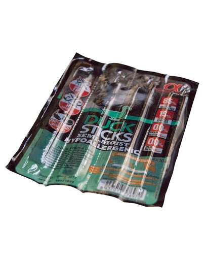 ALPHA SPIRIT Duck Sticks Bâtonnets de canard semi-humides hypoallergéniques 4x10 g