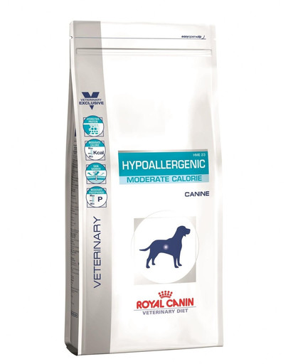 ROYAL CANIN Dog hypoallergenic moderate energy 7 kg