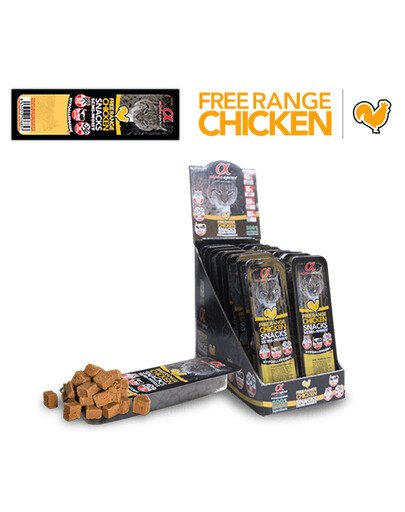 ALPHA SPIRIT Chicken Snacks En-cas de poulet semi-humide pour les chats 16x35 g