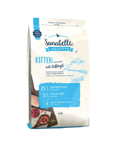 BOSCH Sanabelle Kitten avec volaille 2 kg