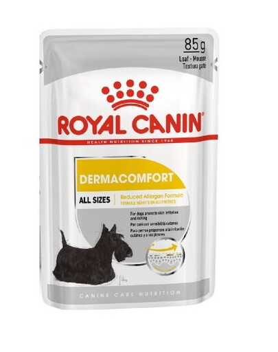 ROYAL CANIN CCN Dermacomfort nourriture humide - pâtée pour chiens adultes à peau sensible et sensible aux irritations 85 g