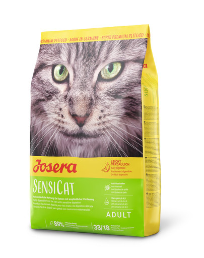 JOSERA SensiCat - pour chats ayant un système digestif sensible - 10 kg